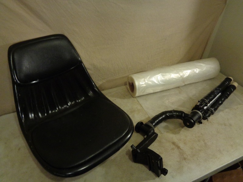 lot 93 image: Painters Plastic, Tripod, and More