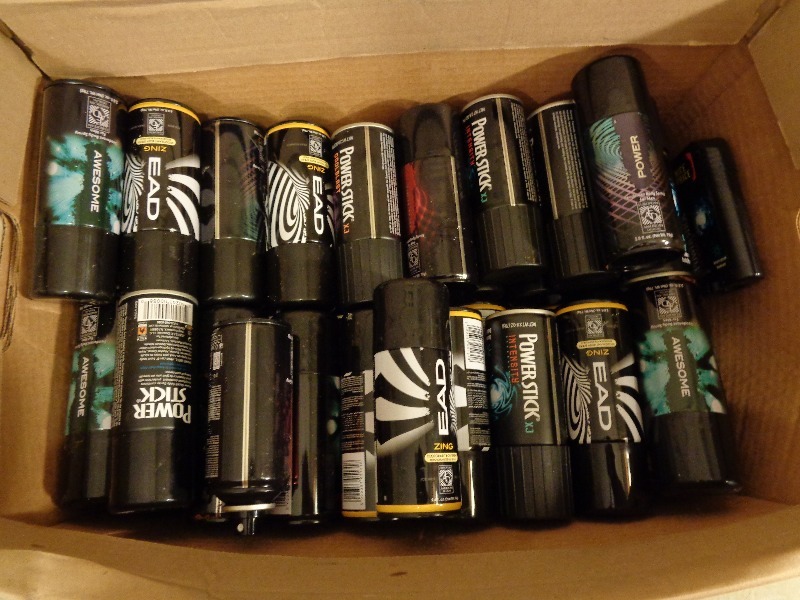lot 110 image: Approx 50 Cans of New Spray Deodorant