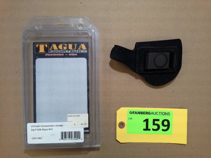 lot 159 image: Sig P-938 - Tagua Gunleather Holster