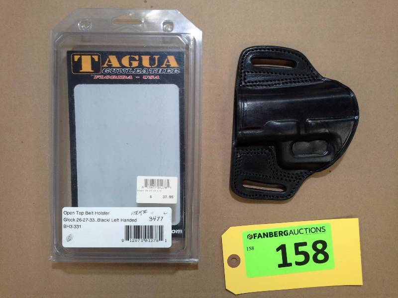 lot 158 image: Glock 26-27-33 - Tagua Gunleather Holster (LEFT HANDED)