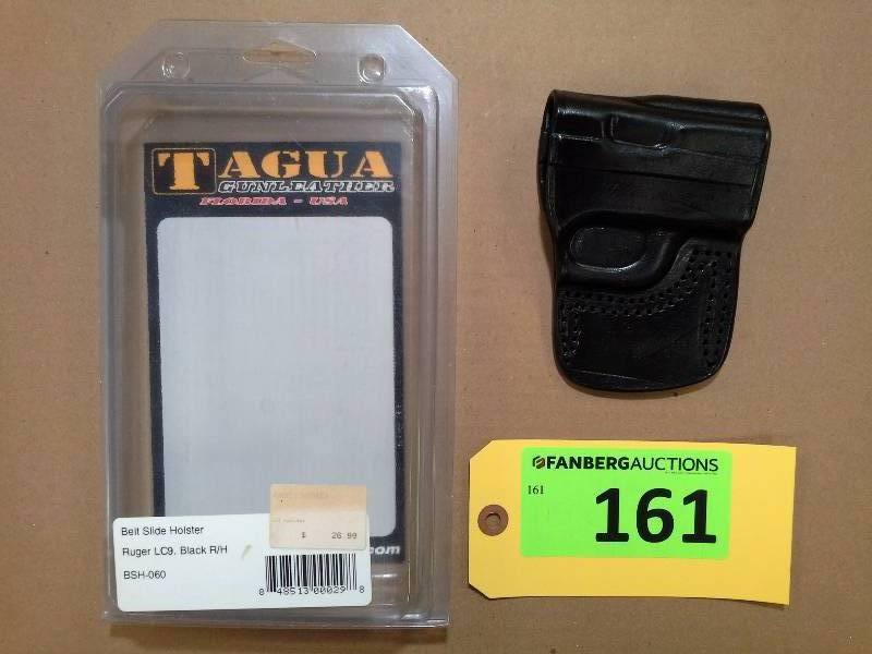 lot 161 image: RugerLC9 - Tagua Gunleather Holster