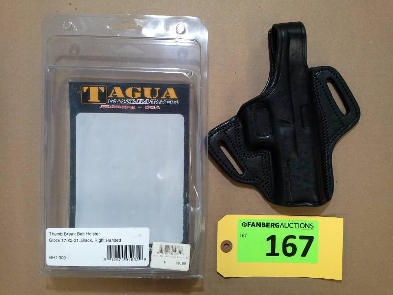 lot 167 image: Glock 17-22-31 - Tagua Gunleather Holster