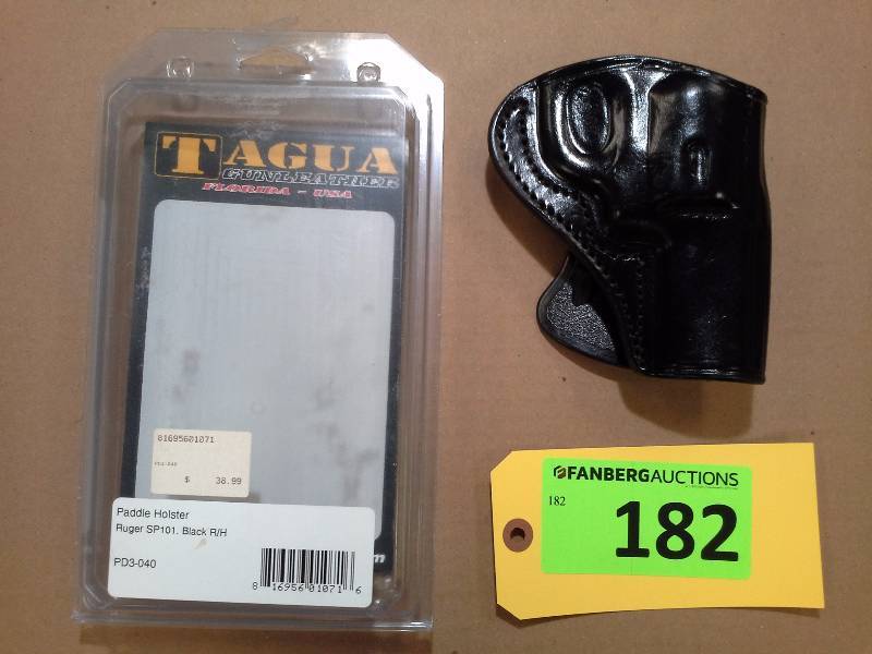 lot 182 image: Ruger SP101 - Tagua Gunleather Holster