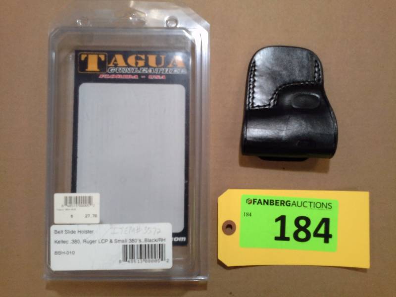 lot 184 image: Keltec .380 - Tagua Gunleather Holster