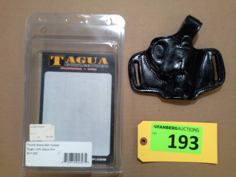 lot 193 image: Ruger LCP - Tagua Gunleather Holster