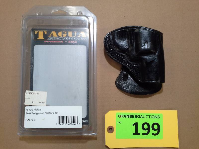 lot 199 image: S&W Bodyguard .380 - Tagua Gunleather Holster