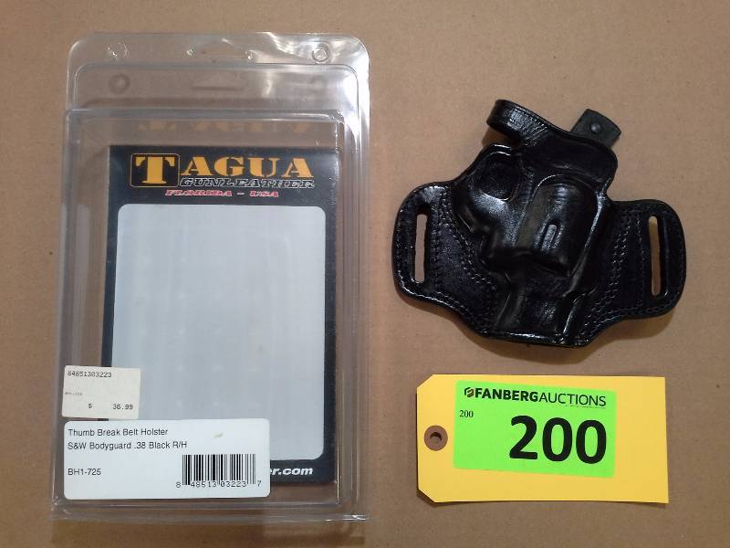 lot 200 image: S&W Bodyguard .380 - Tagua Gunleather Holster