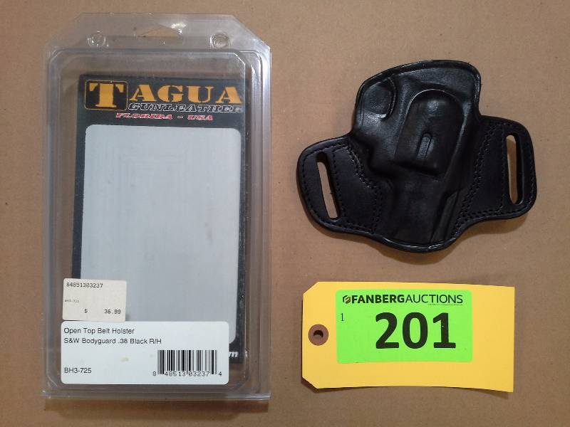 lot 201 image: S&W Bodyguard .380 - Tagua Gunleather Holster