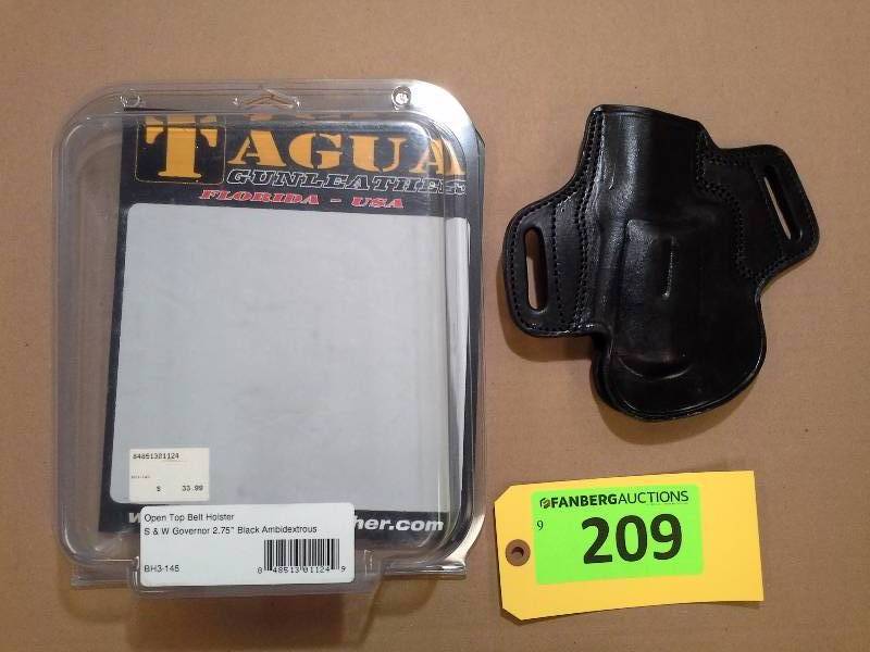 lot 209 image: S&W Governor 2.75 - Tagua Gunleather Holster (AMBIDEXTROUS)
