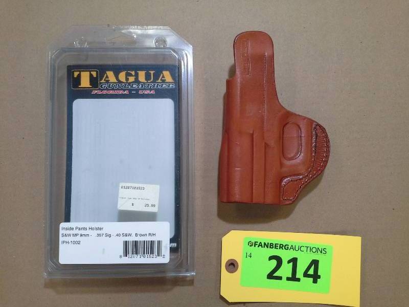 lot 214 image: S&W MP 9mm - .357 Sig - Tagua Gunleather Holster