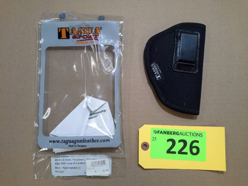 lot 226 image: NYLON - Fits Several Weapons - Tagua Gunleather Holster