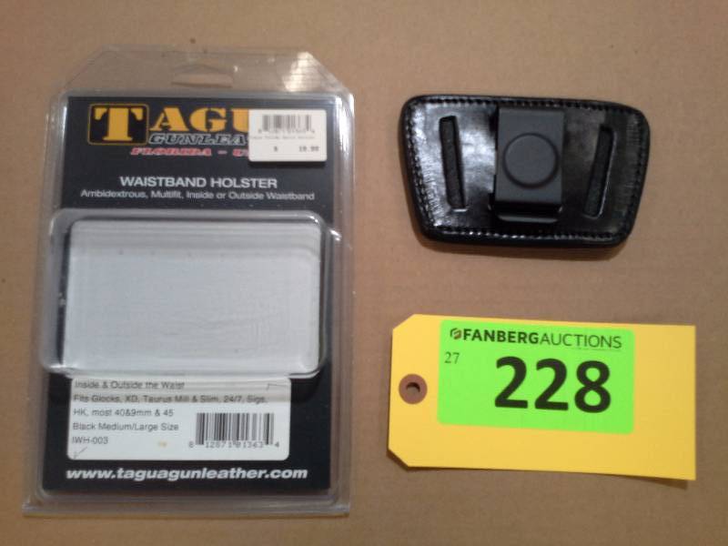 lot 228 image: Fits Several Weapons - Tagua Gunleather Holster