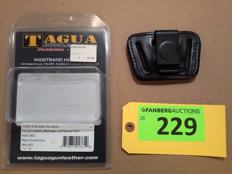 lot 229 image: Fits Several Weapons - Tagua Gunleather Holster