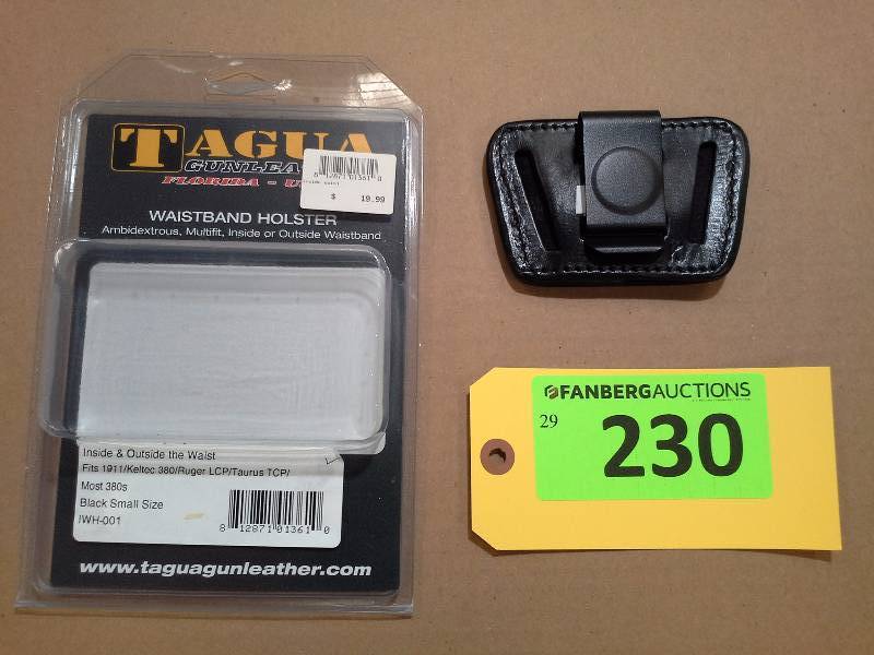 lot 230 image: Fits Several Weapons - Tagua Gunleather Holster
