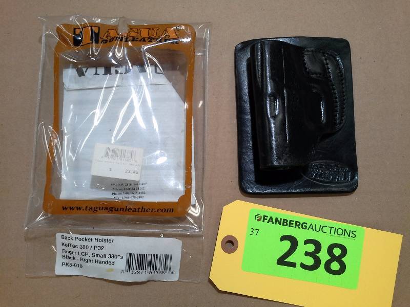 lot 238 image: Fits Several Weapons - Tagua Gunleather Holster