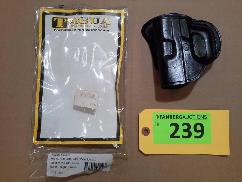 lot 239 image: Fits Several Weapons - Tagua Gunleather Holster