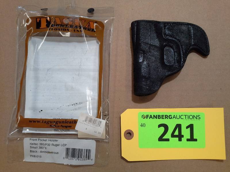 lot 241 image: Fits Several Weapons - Tagua Gunleather Holster