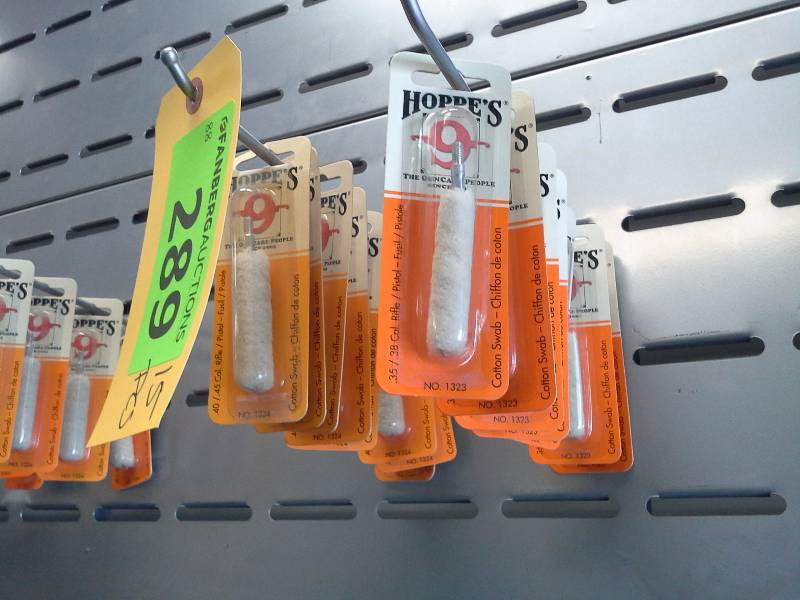 lot 289 image: Firearm Cleaning Accessories Lot
