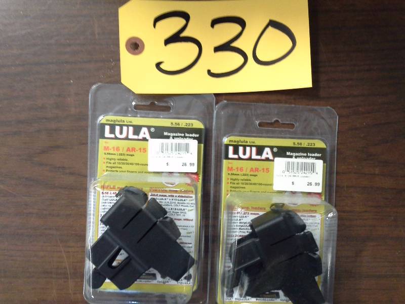 lot 330 image: (2) LULA Loader - Firearm Accessories Lot