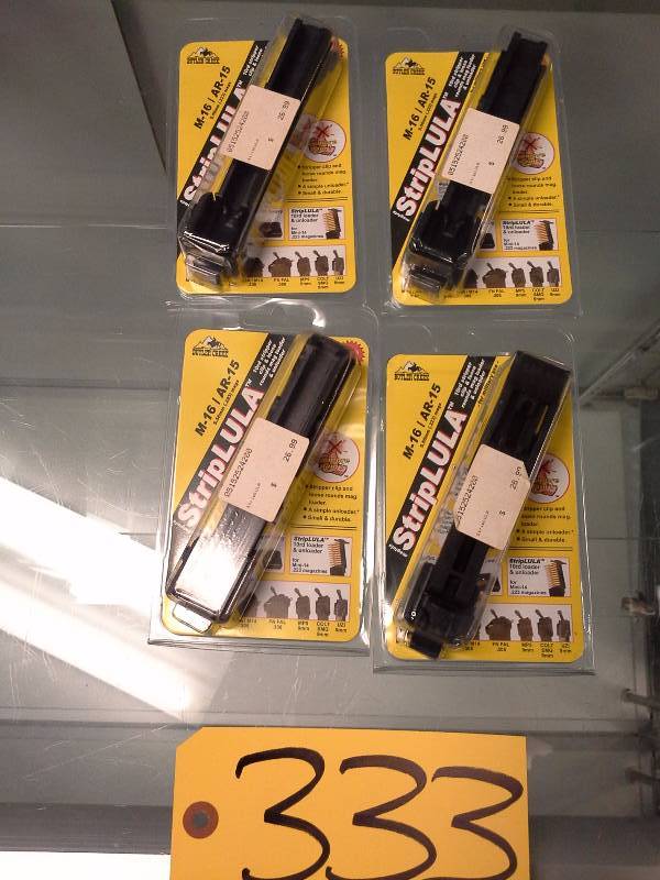 lot 333 image: (4) StripLULA - Firearm Accessories Lot