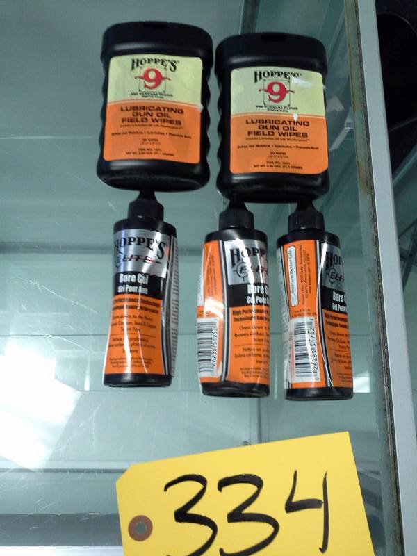 lot 334 image: Bore Gel - Firearm Accessories Lot