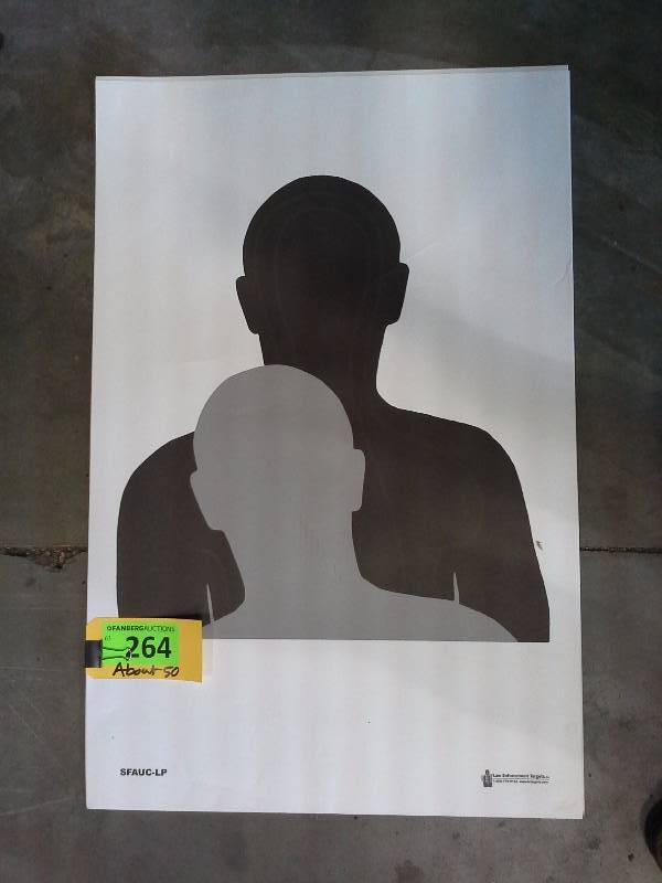 lot 264 image: Paper Targets, About 50