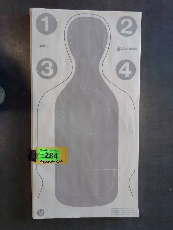 lot 284 image: Paper Targets, About 266