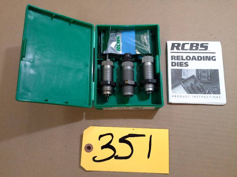 lot 351 image: RCBS Reloading Dies - .50 ACT