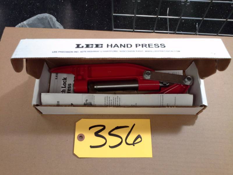lot 356 image: Lee Hand Press