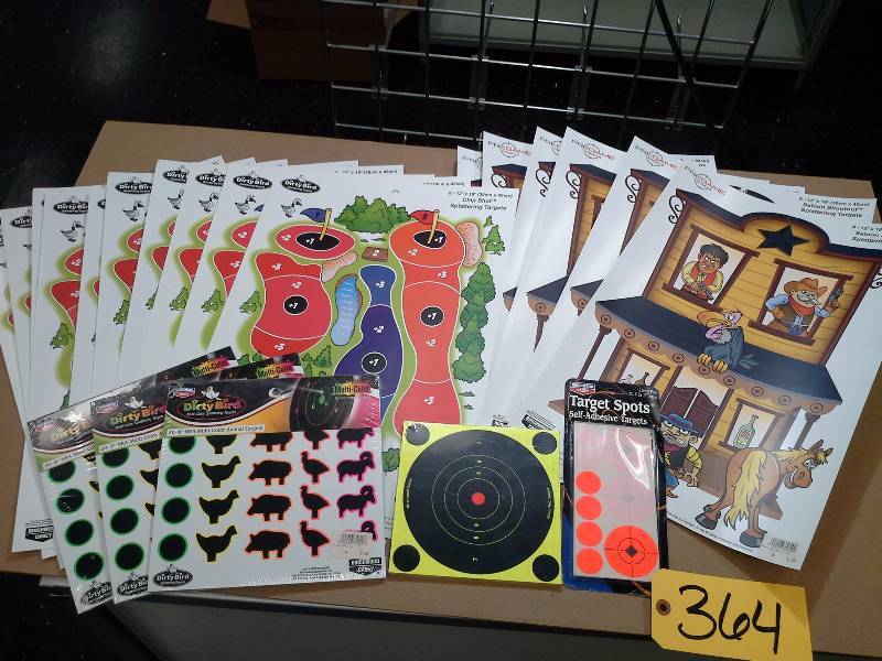 lot 364 image: Paper Targets, Various Types