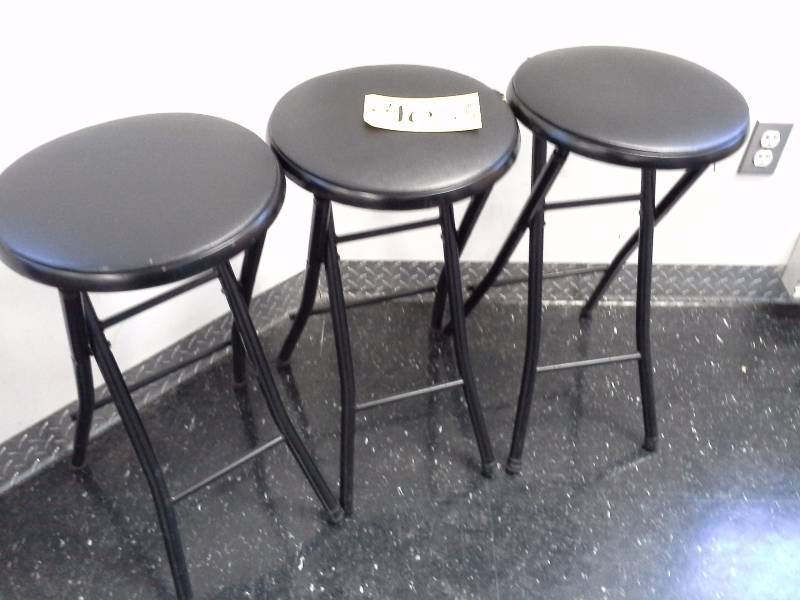 lot 405 image: (3) Sitting Stools