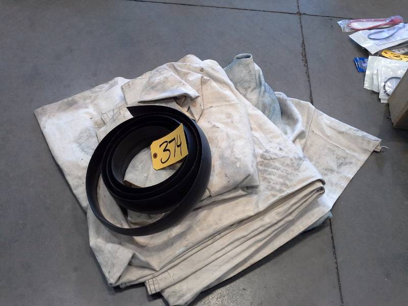 lot 374 image: 2 Tarps, Cord Cover