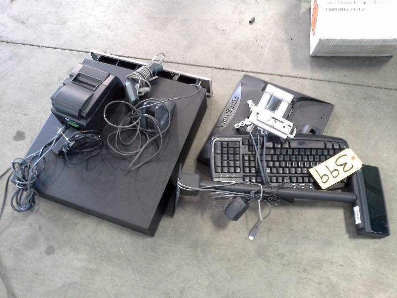 lot 399 image: P.O.S. Register, Tower, Cash Drawer