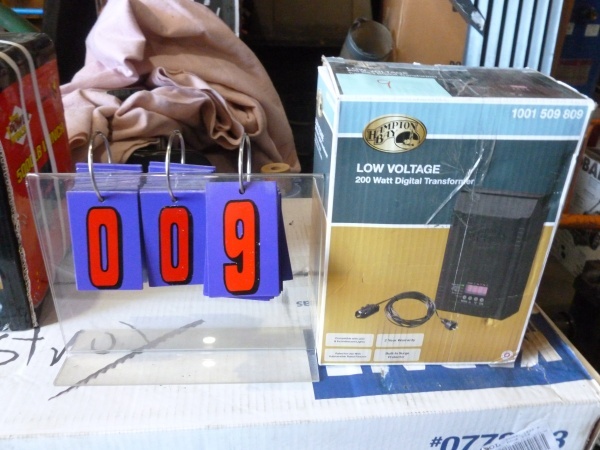 SnS Auctions # 220 Summer Equipment
