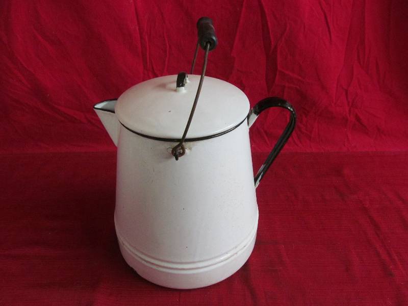 Enamel Coffee Pot