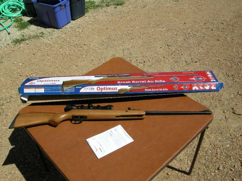 lot 20 image: Crosman Optimus Break Barrel Air Rifle