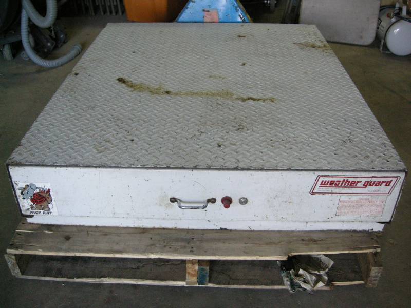 lot 9 image: Weather Guard Pack Rat Tool Box