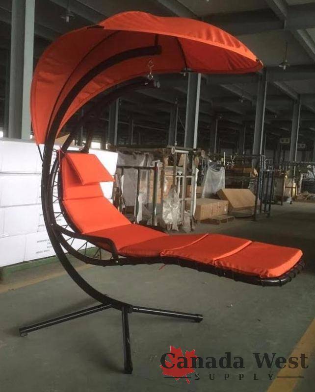 NEW SWINGING HAMMOCK CANOPY LOUNGER CHAIR HJH022