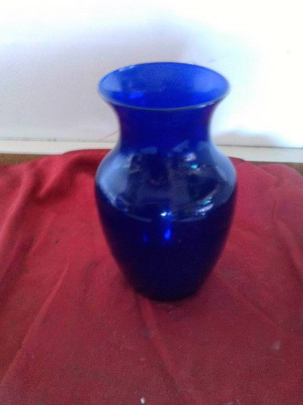COBALT BLUE VASE