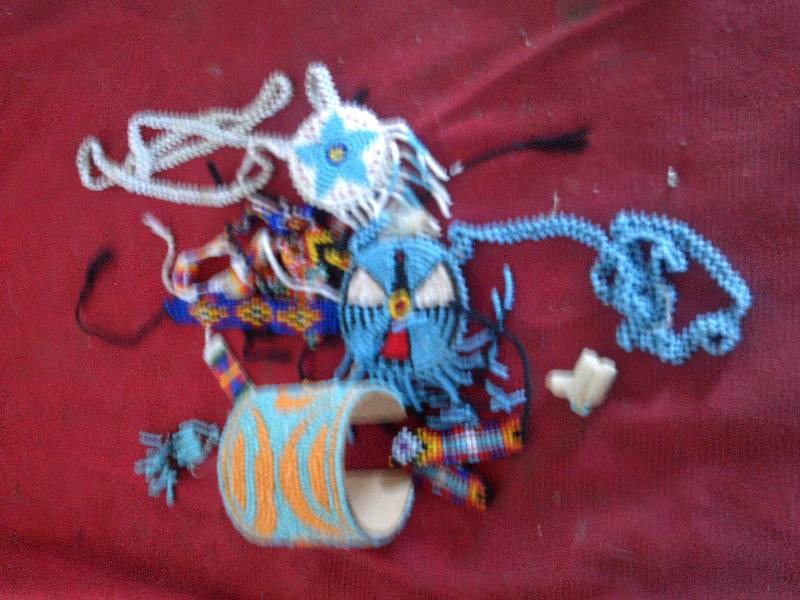 NATIVE AMERICAN BEADED JEWLERY