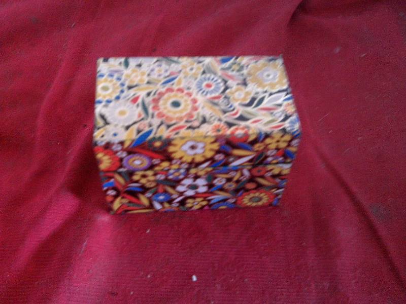 VINTAGE METAL RECIPE BOX