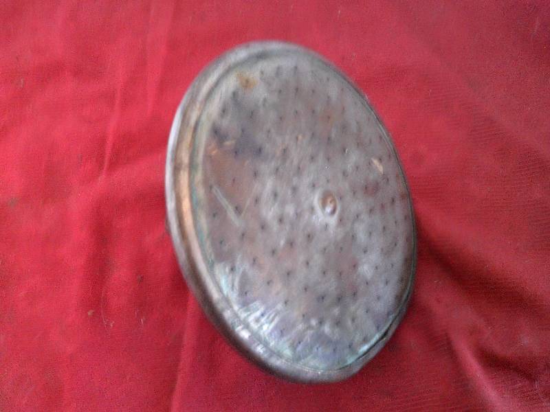 ANTIQUE METAL SHOWER HEAD