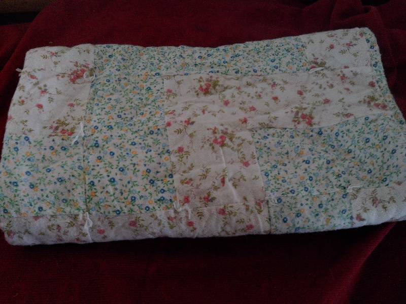 HAND SEWN BABY BLANKET