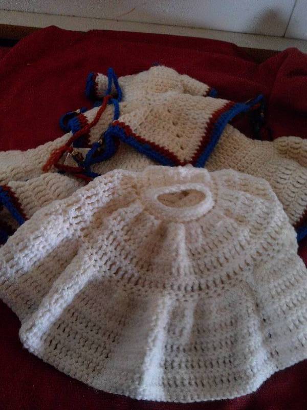 HAND CRAFTED INDIAN DOLL DRESS