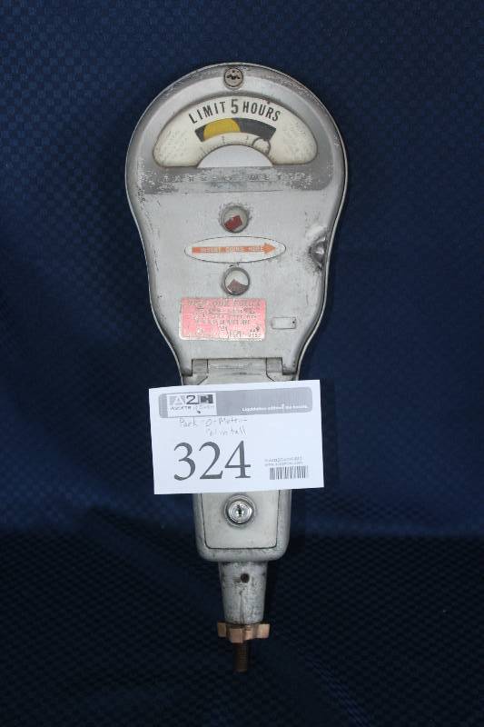 lot 324 image: Vintage Park-O-Meter Parking Meter