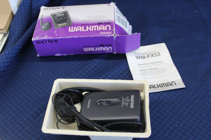 lot 357 image: Sony AMFM Walkman Radio Cassette Player