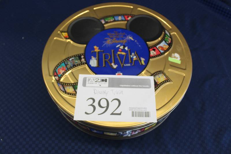 lot 392 image: Disney Trivia Game