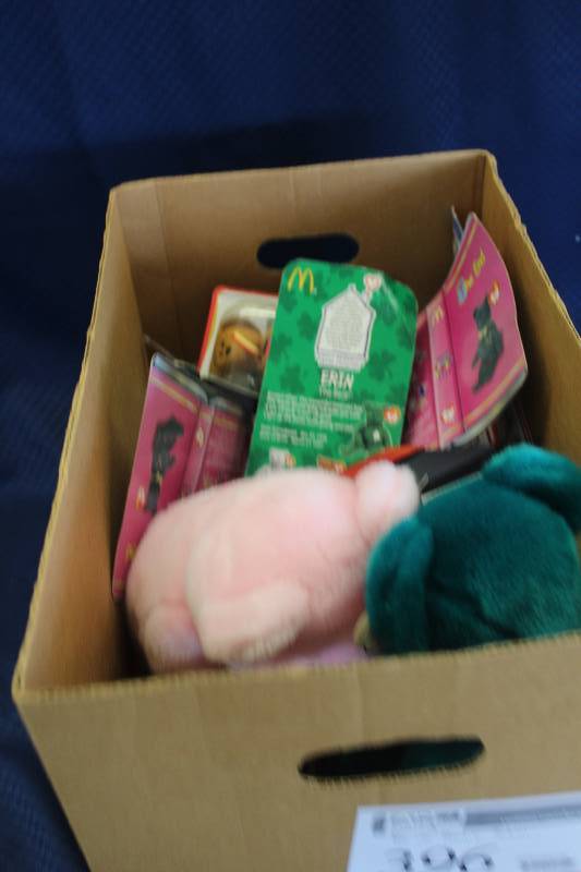lot 396 image: Box Lot of Beanie Babies