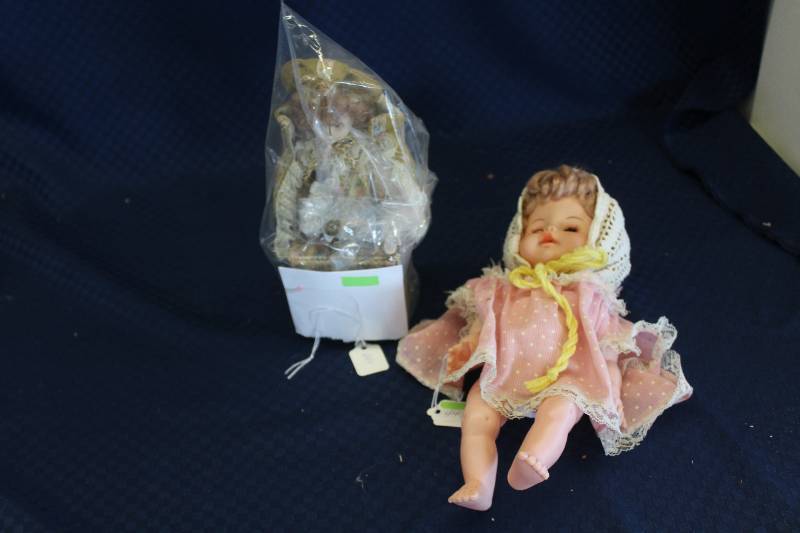 lot 413 image: Lot of (2) Dolls Including 1) Louis Nichole, 1984 AND 1) Other