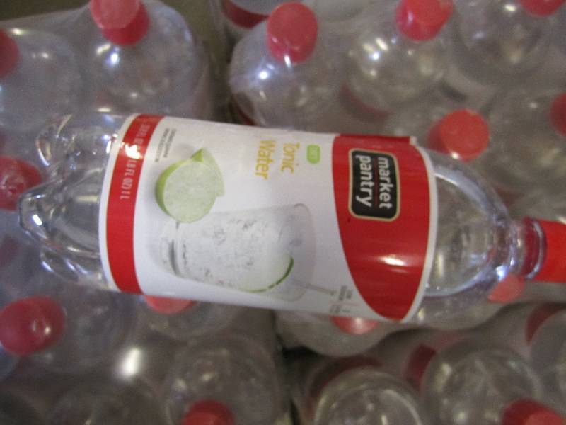 Market Pantry diet tonic water, lot...
